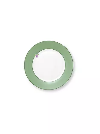PIP STUDIO | Frühstücksteller klein LILY & LOTUS 21cm Uni Light Green | 